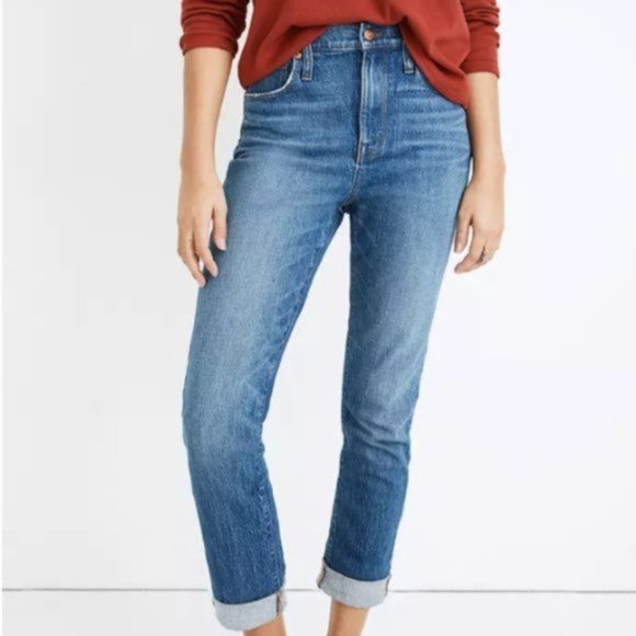 Madewell Denim - NWT Madewell High Rise Boy Slim Jeans